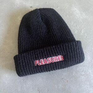 Unisex Pleasures Now ribbed toque beanie hat - one size